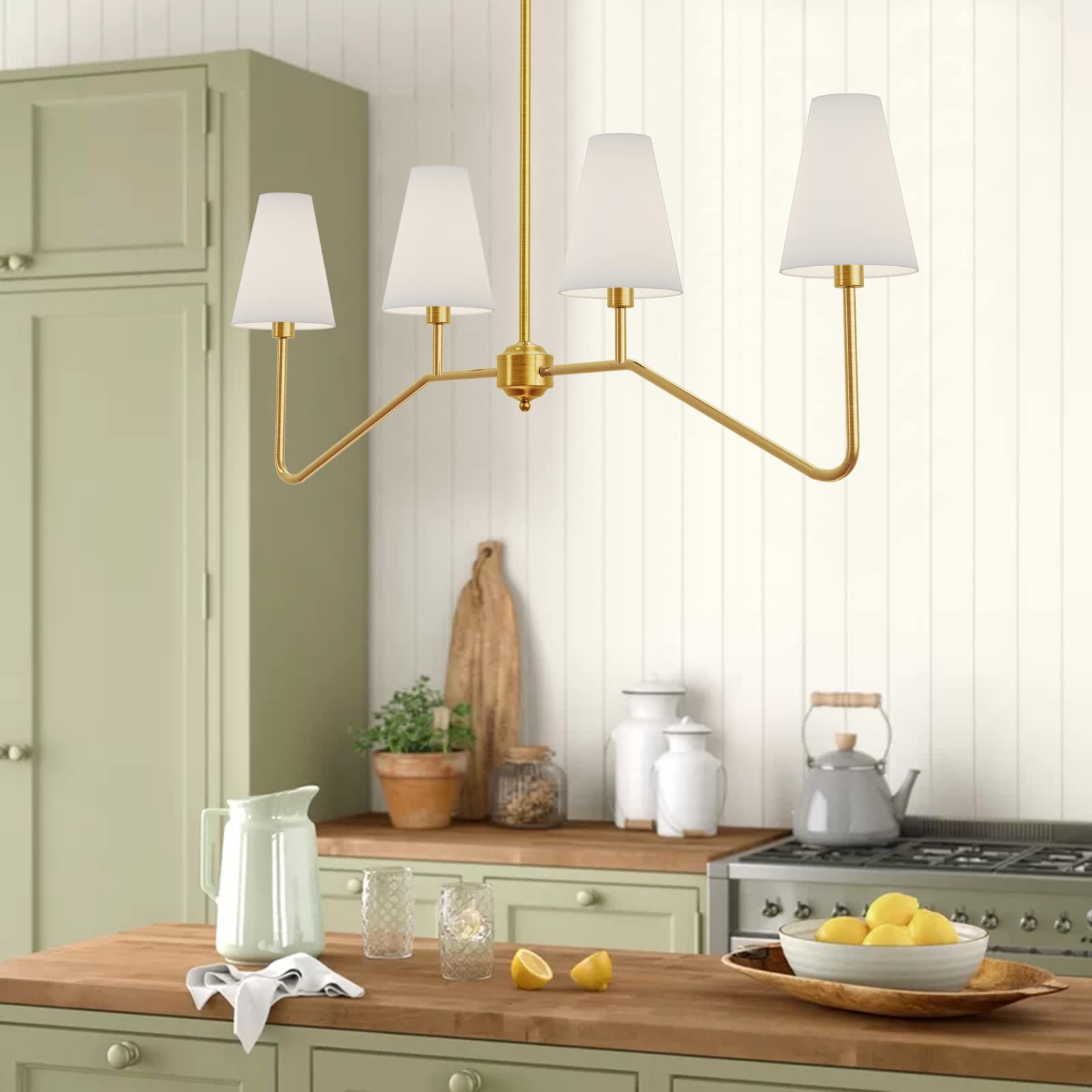 Electro bp 47 inch width fixture ideal for island and table centerpieces