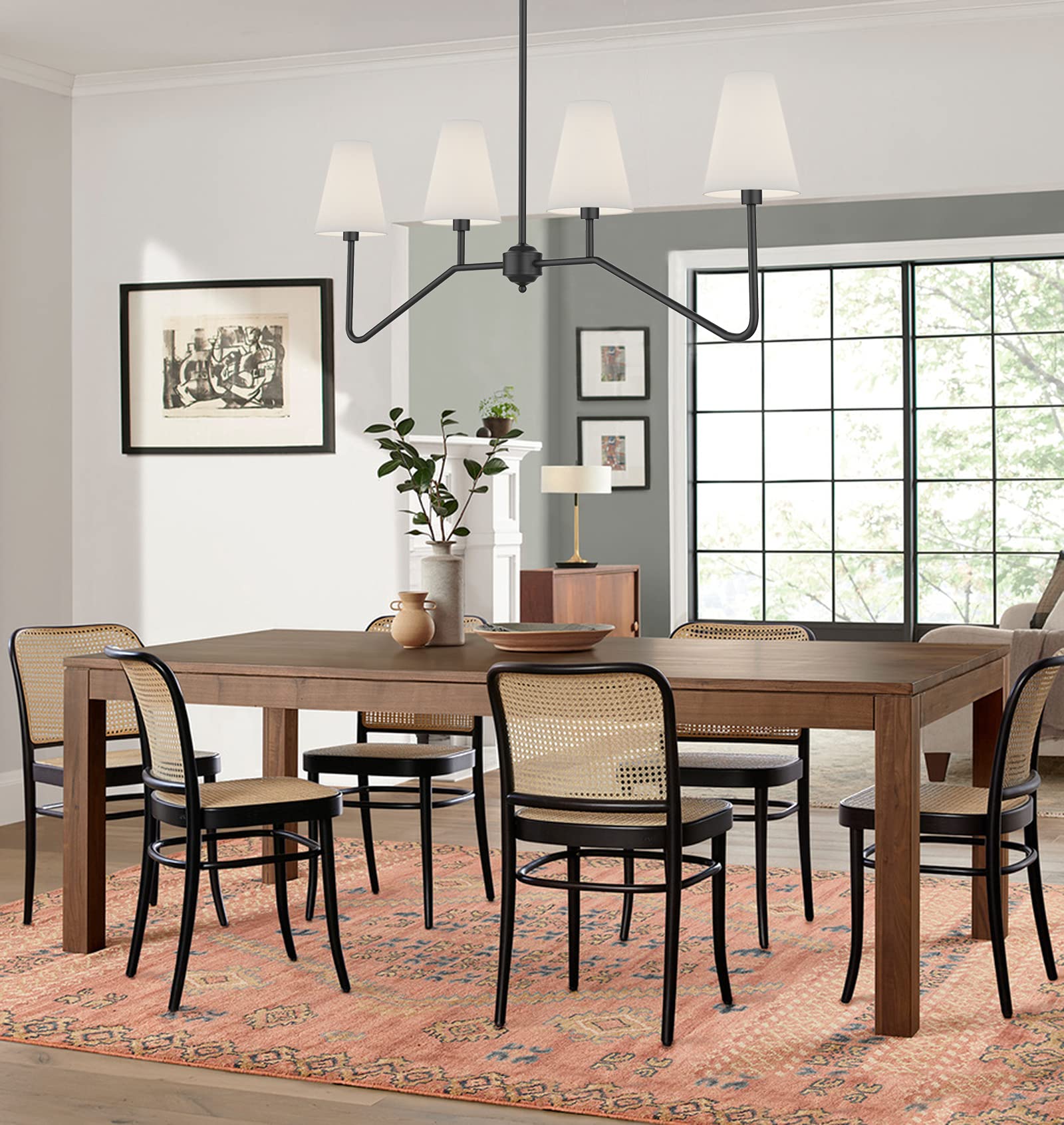 Electro bp dining table setup shows ideal placement over islands and tables