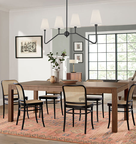 Electro bp dining table setup shows ideal placement over islands and tables