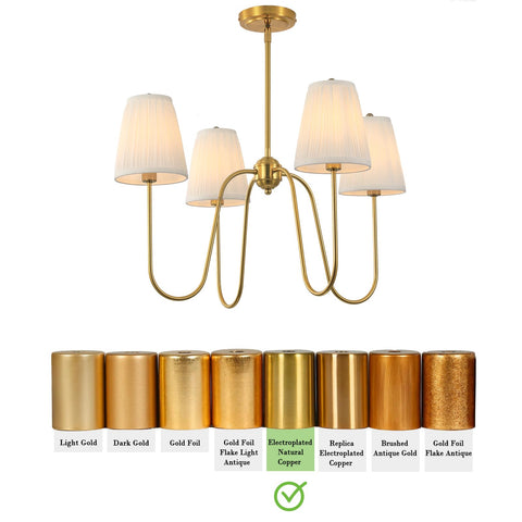 Electro bp dining room ambience with French-inspired modern traditional chandelier.