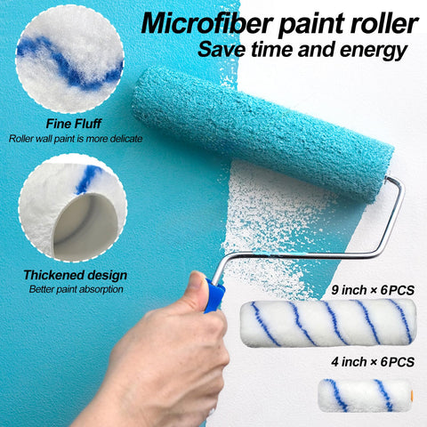 Elefama 4-inch rollers ideal for tight spaces and edges