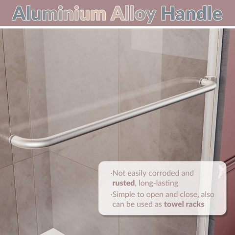 ELEGANT buffer anti-collision corners reduce impact for quiet door operation.