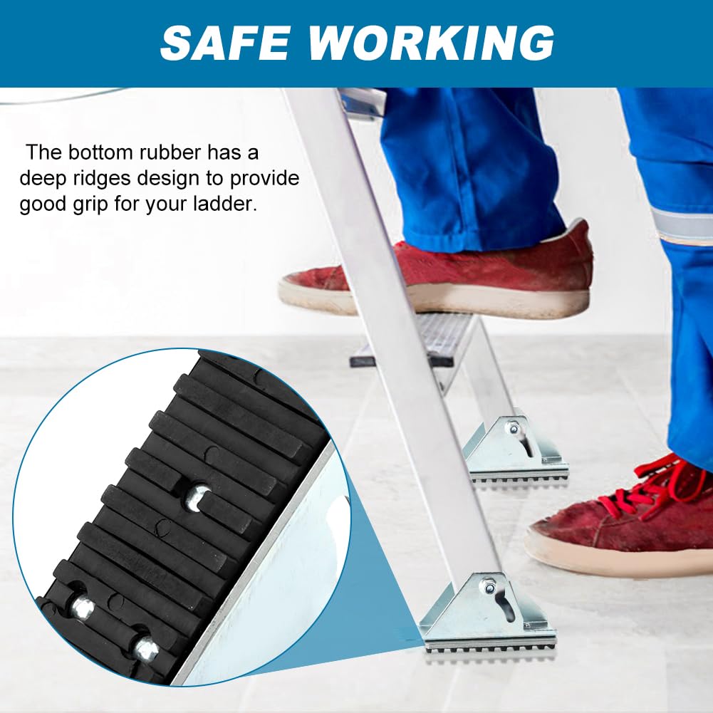 ELEGICKLIP shoe feet compatible with most extension ladders