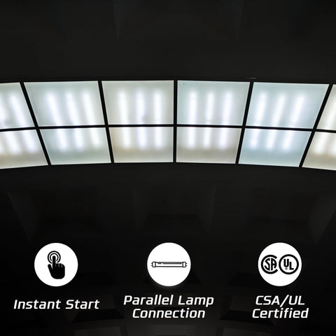 eLegolight ballast wiring shown for easy remote setup
