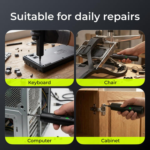 ELEGOO 33-bit bit set supports diverse electronics and furniture repairs