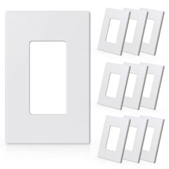 ELEGRP 1-gang screwless faceplate front view for seamless decor
