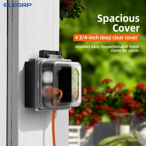 ELEGRP 1-pack makes upgrading outdoor outlets quick and easy.