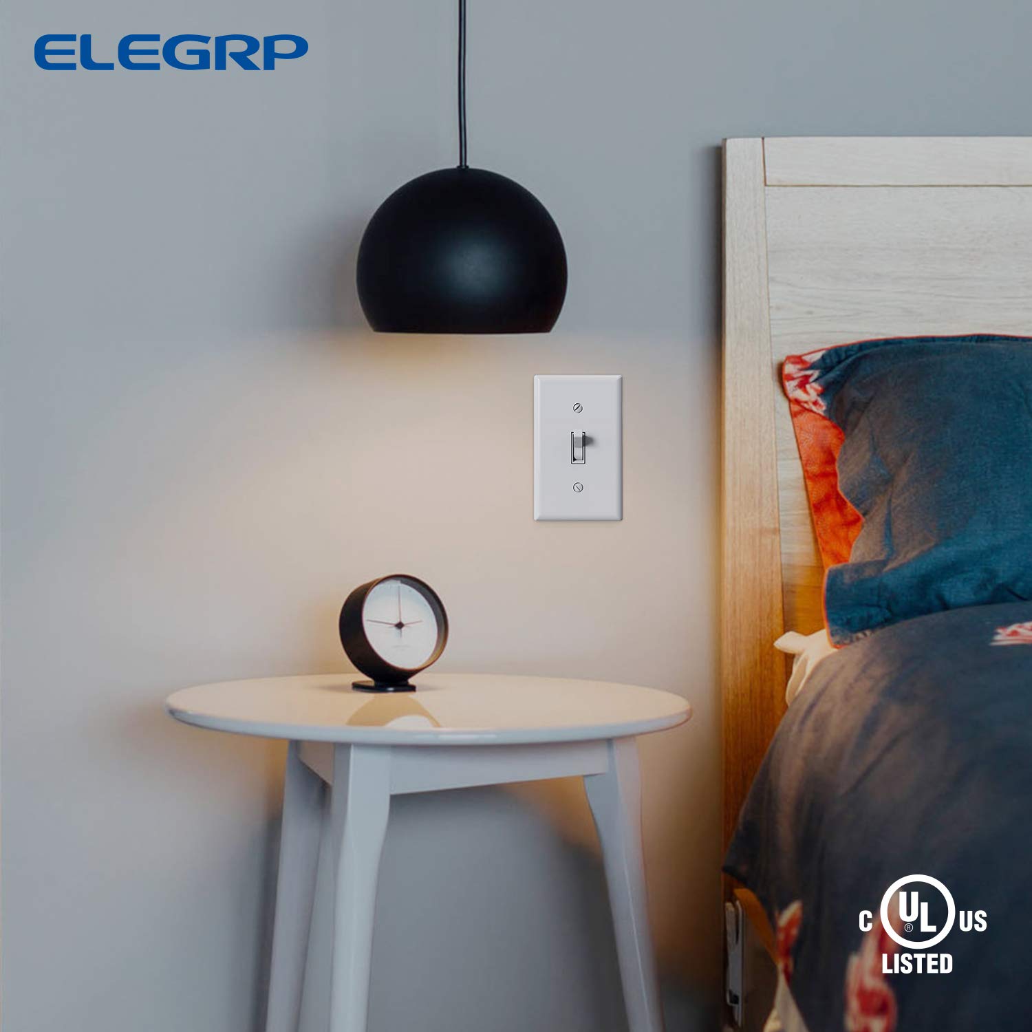 ELEGRP wall-installation view shows flush alignment for a clean wall look.