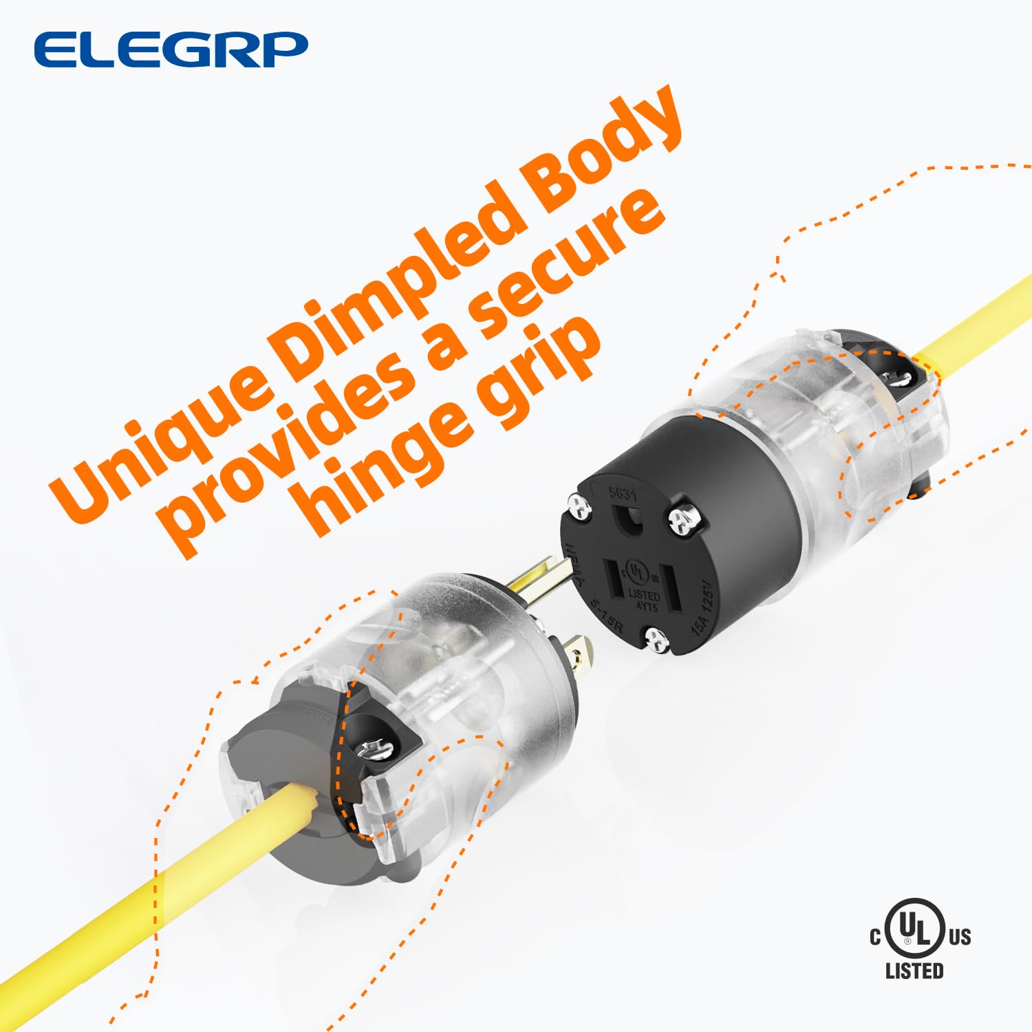 ELEGRP commercial grade 2 pack suitable for generators and inlets.