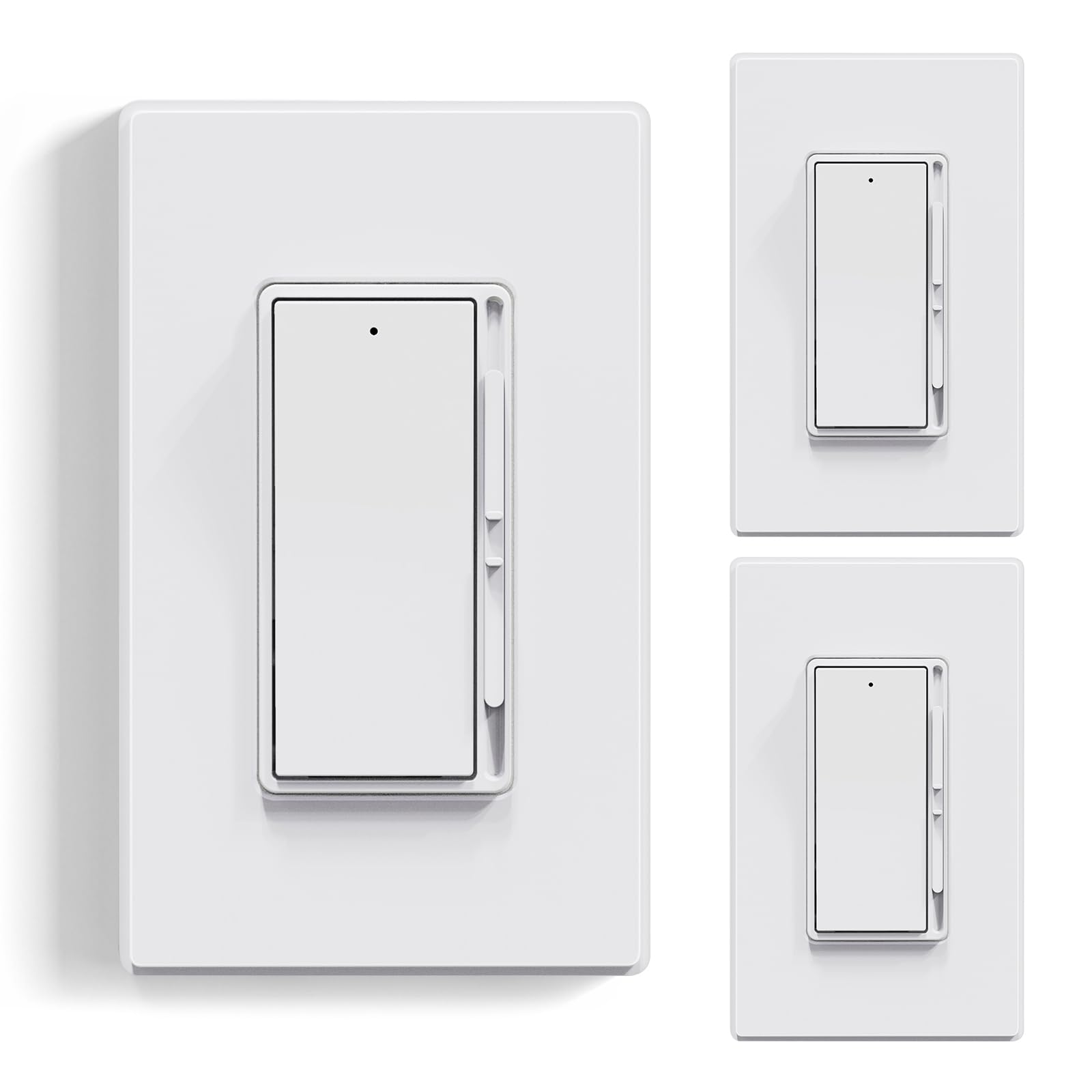 ELEGRP digital dimmer switch with 300W LED/CFL compatibility for smooth lighting transitions.