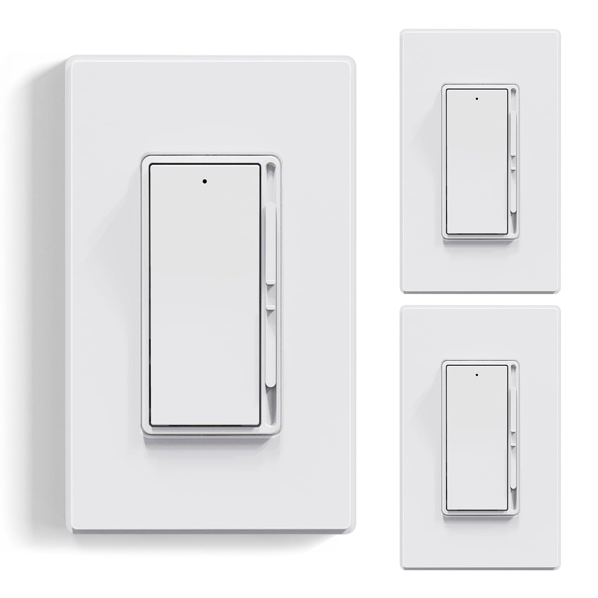 ELEGRP digital dimmer switch with 300W LED/CFL compatibility for smooth lighting transitions.