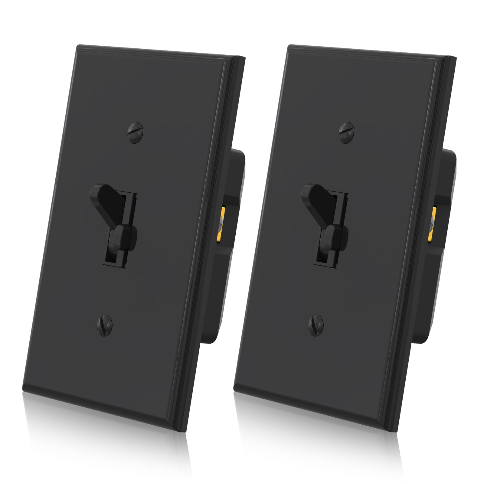 ELEGRP digital toggle dimmer switch front view showing smooth LED dimming.