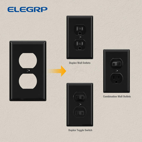 ELEGRP color-matched screws included for seamless, cohesive installation