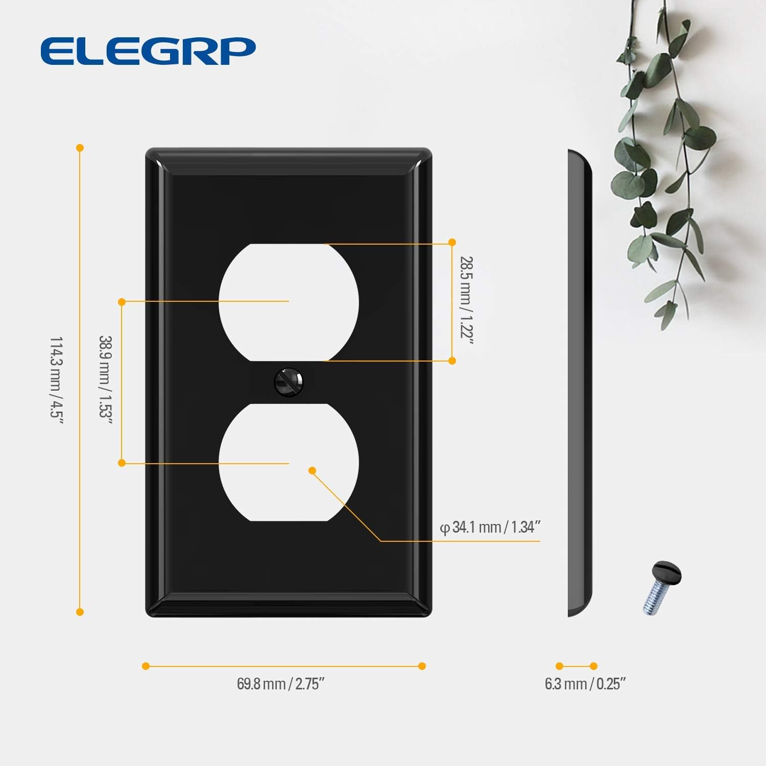 ELEGRP easy-installation setup with screwdriver-friendly design for quick replacements