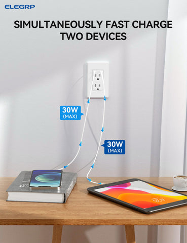 ELEGRP aluminum heat-dissipation housing helps stay cooler under load.