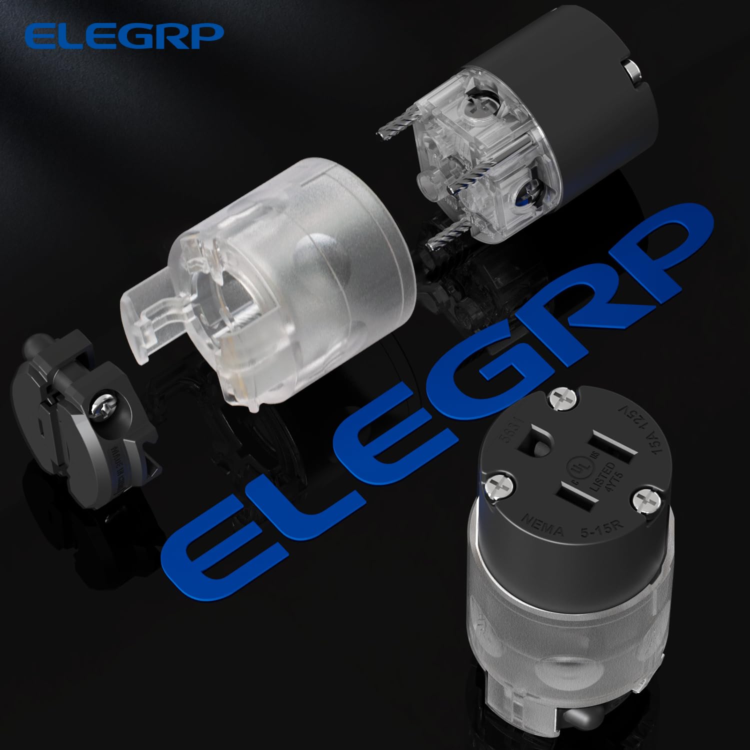 ELEGRP insulated toughened housing protects non energized parts during use.