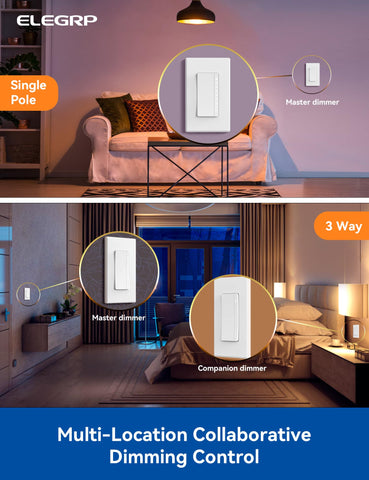 ELEGRP LEDPro memory function restores brightness after use.