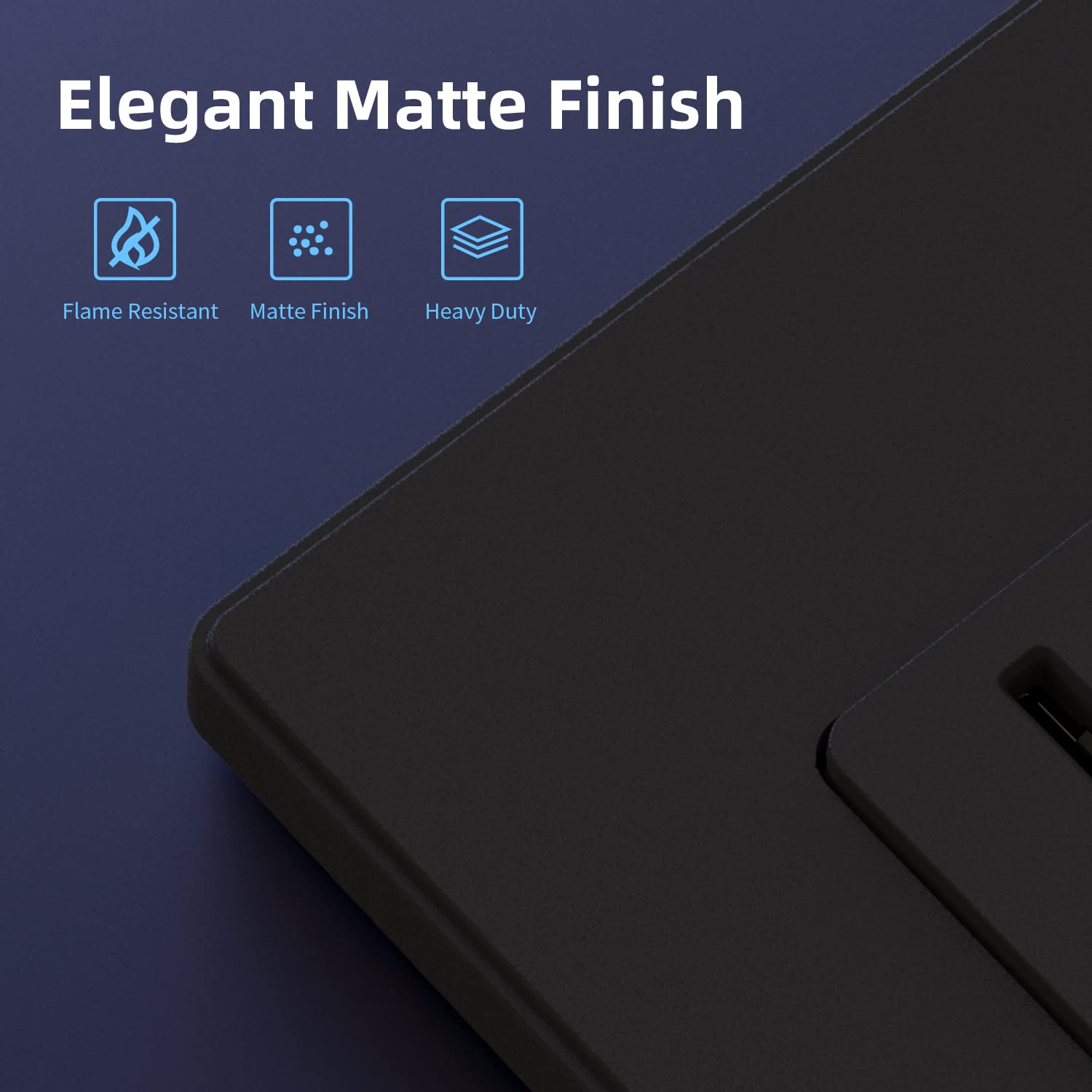 ELEGRP side wire connection outlet shows easy wiring access for fast installs.