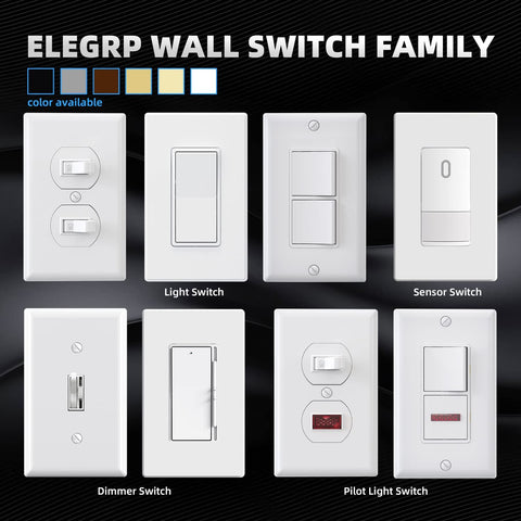 ELEGRP paddle rocker close-up emphasizes easy on/off control.