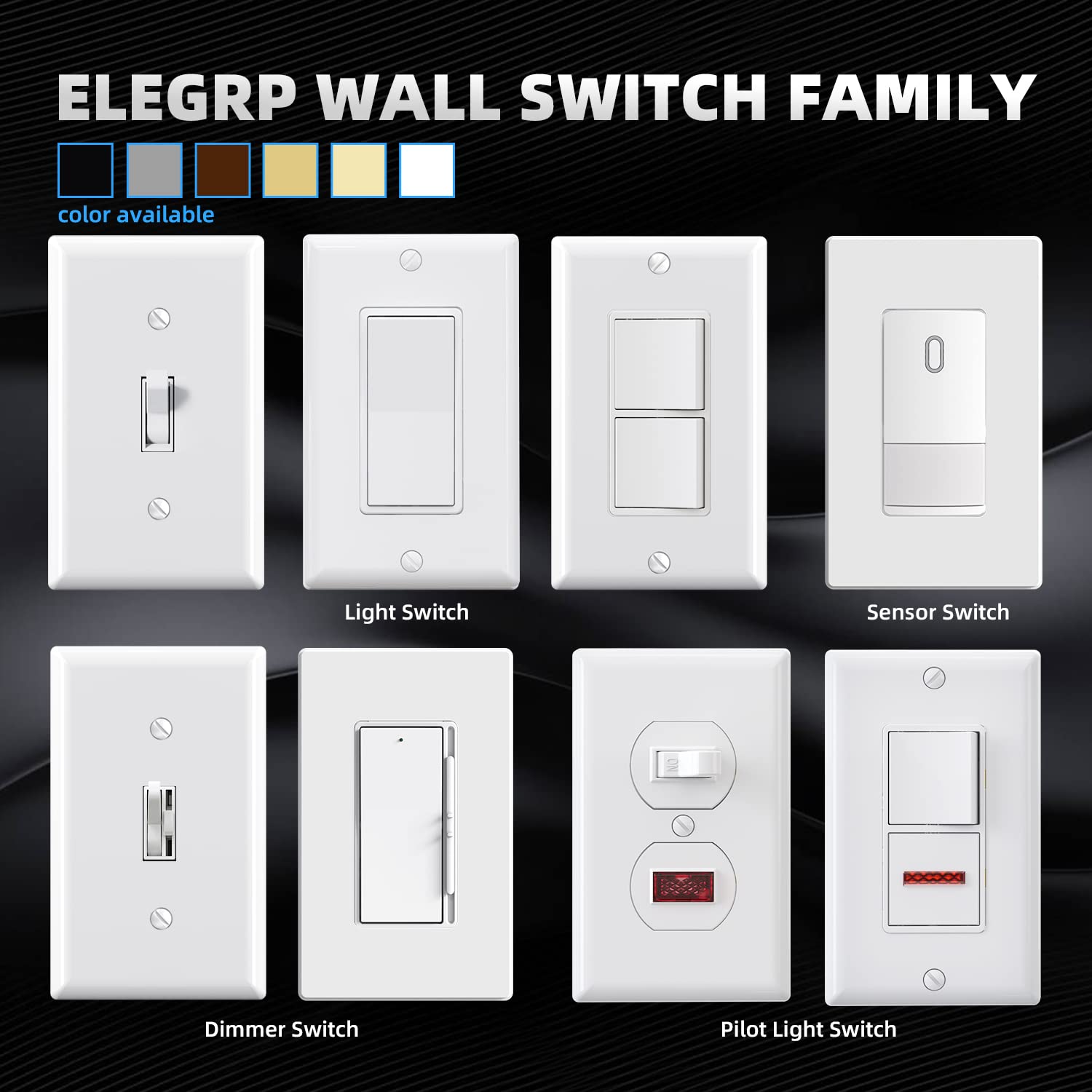 ELEGRP plaster ear break-off enables flush alignment with wall surfaces.