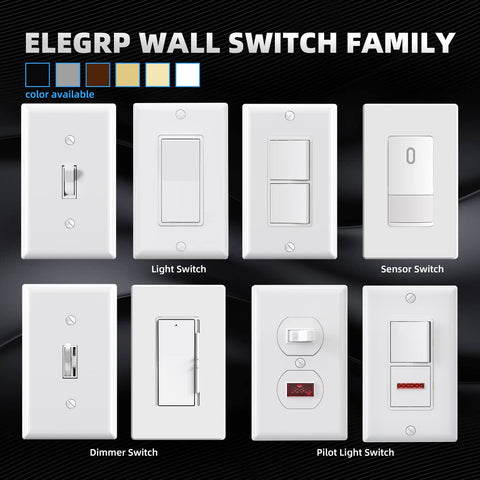 ELEGRP plaster ear break-off enables flush alignment with wall surfaces.