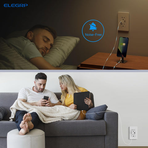 UL Listed ELEGRP outlet for safety and reliability.