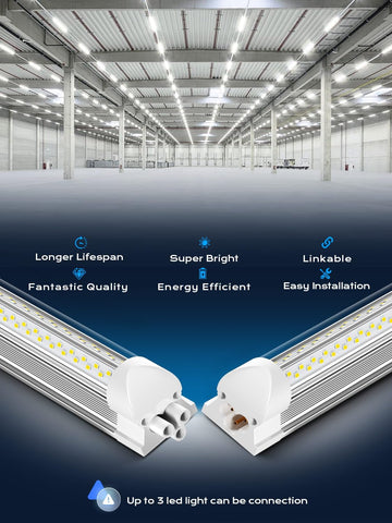 ELEKICO 5000K daylight LED shop light for detailed tasks