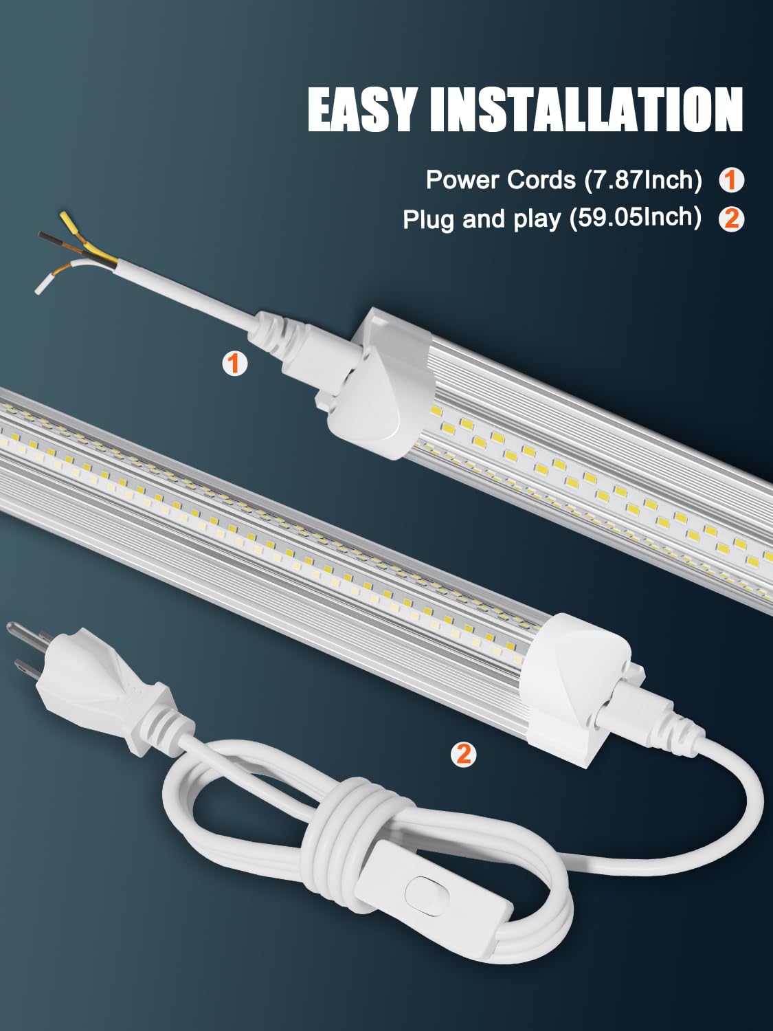 ELEKICO shop light in workshop application demonstrates broad uniform brightness