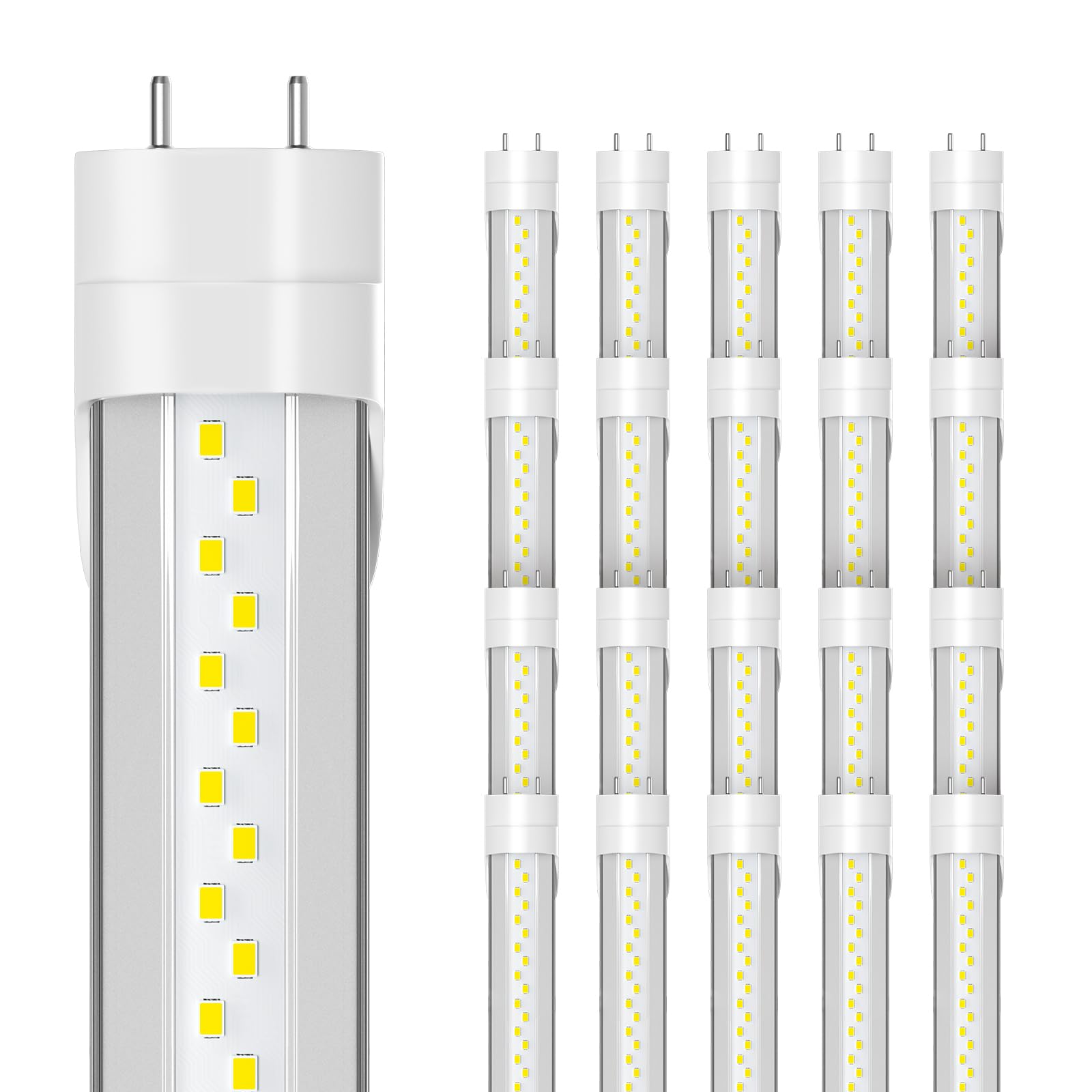ELEKICO ballast-bypass 4ft LED tube for easy retrofit and energy savings.