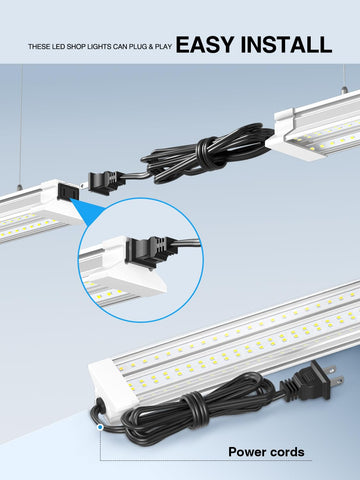ELEKICO linkable four-unit setup showing scalable ceiling coverage.