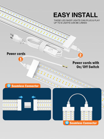 ELEKICO new upgrade 8ft LED for improved performance