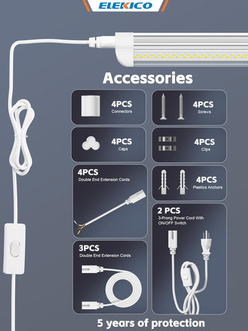 ELEKICO on/off switch ensures simple control without extra wiring.