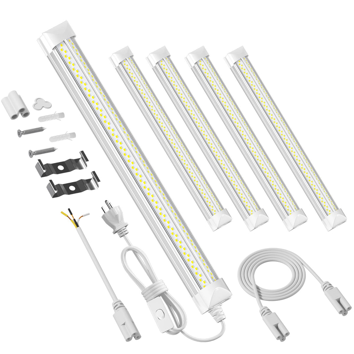 ELEKICO two-foot LED shop light provides 6000K daylight for precise workspaces.