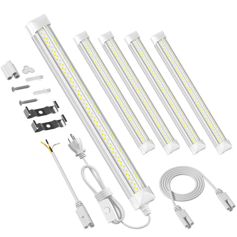 ELEKICO two-foot LED shop light provides 6000K daylight for precise workspaces.