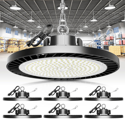 ELEKICO UFO LED high bay light with 5000K daylight for bright workshops