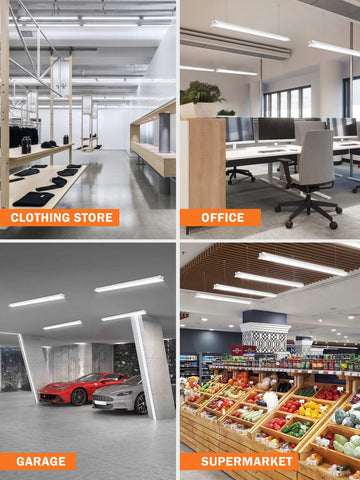 ELEKICO wide coverage 5000K workspace lighting for efficient illumination