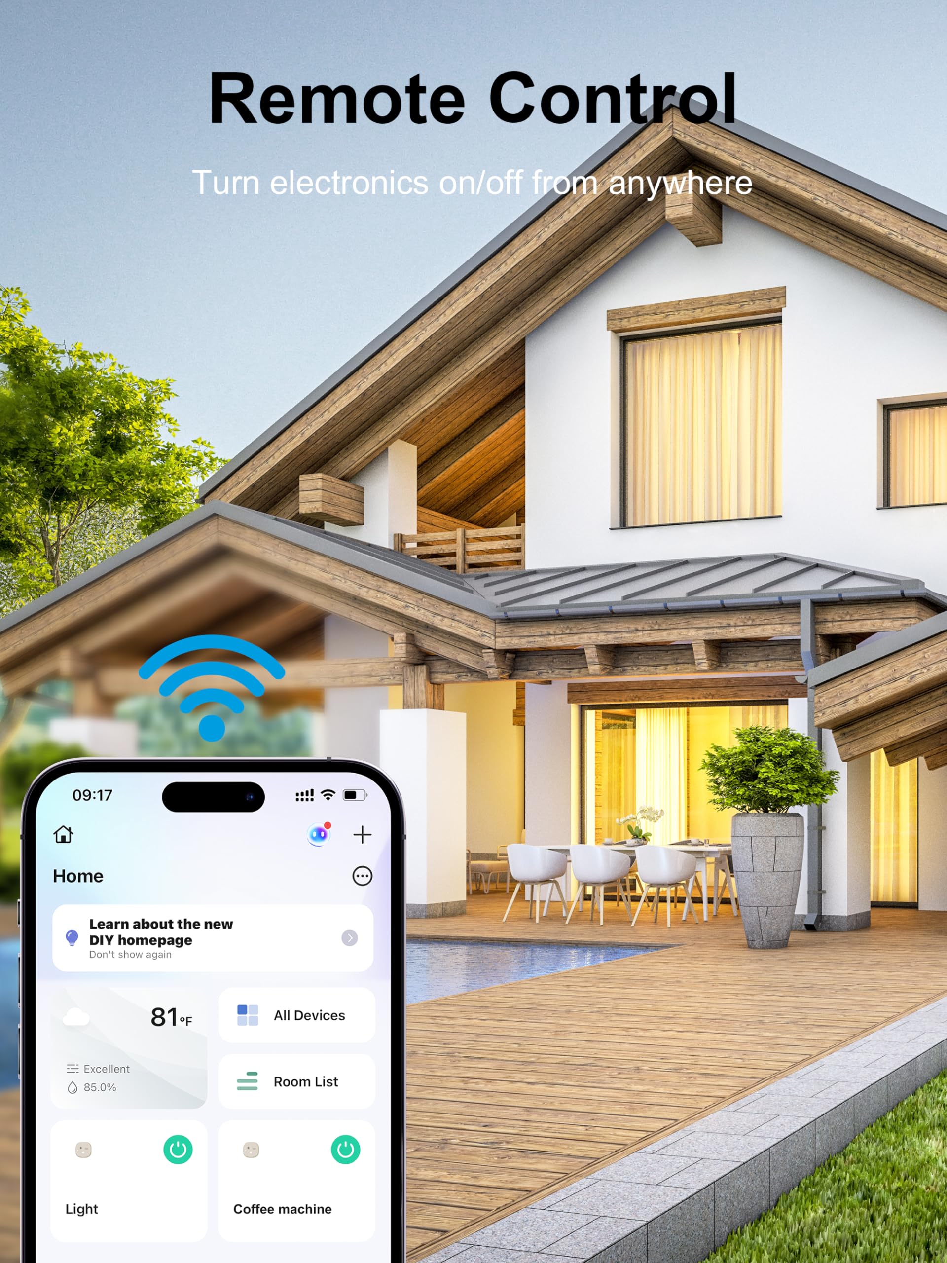 Elelink Smart Plug setup screen emphasizing 2.4GHz Wi‑Fi requirement.