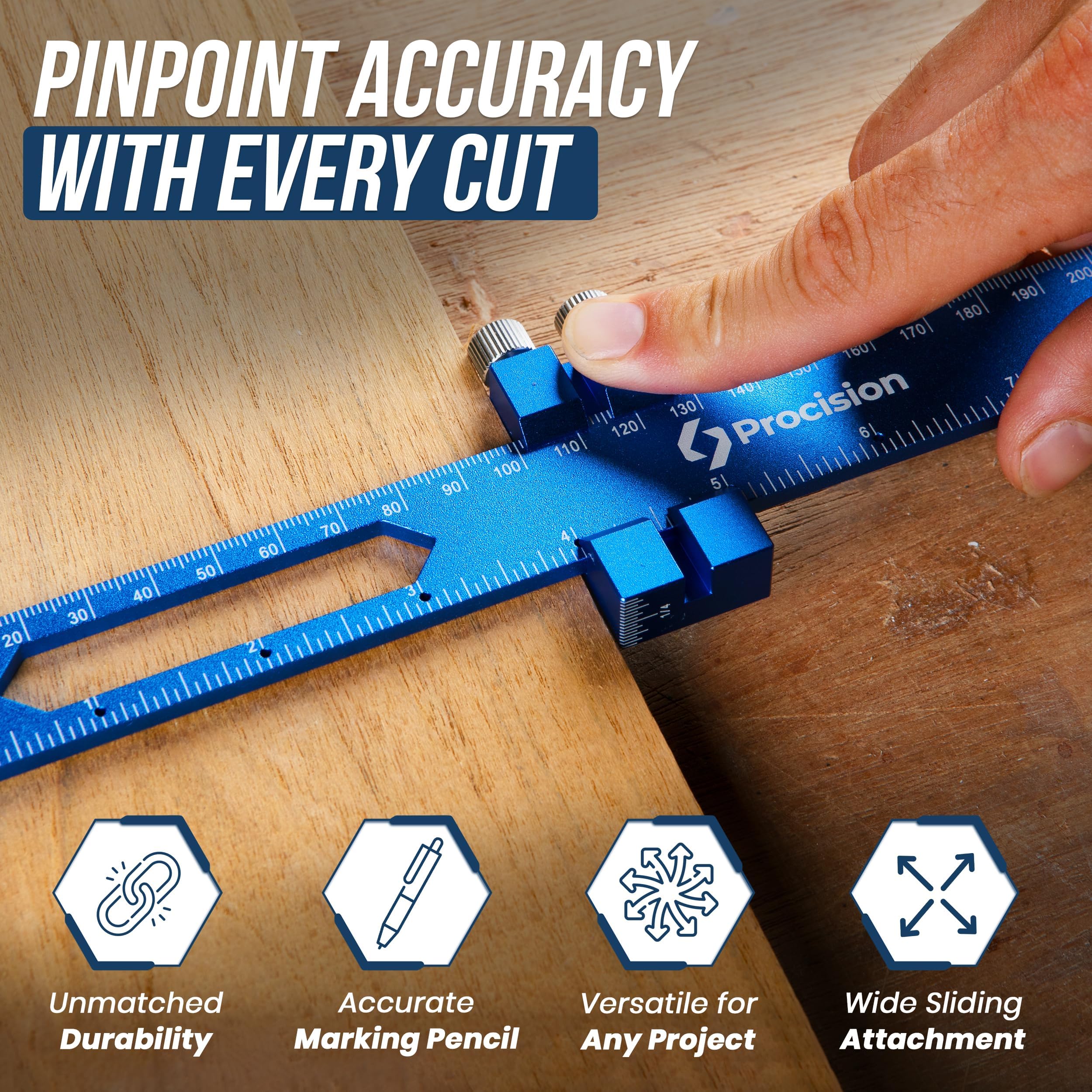Procision setup block slider speeds tool alignment