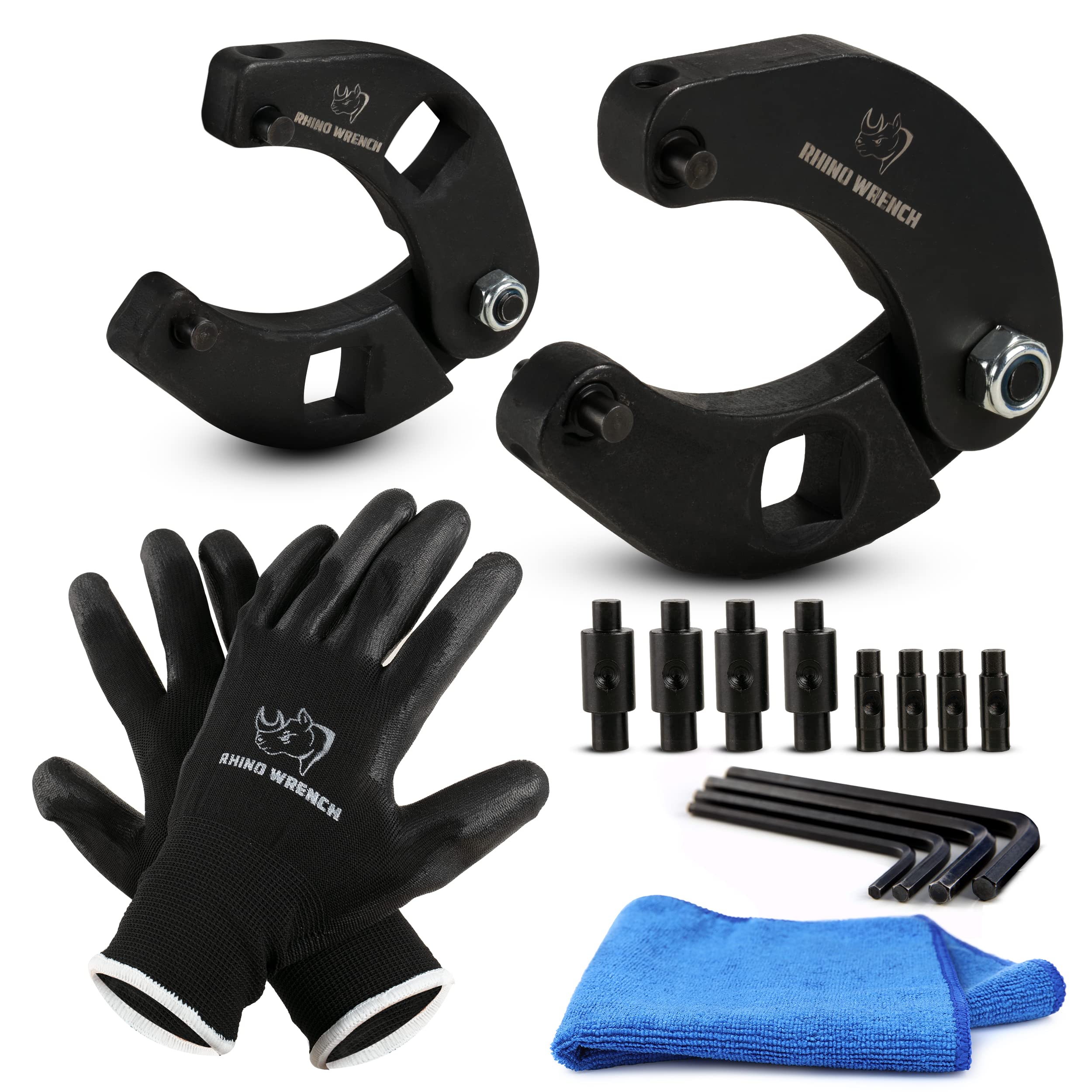 Eleon Rhino gland nut wrench large wrench provides strong leverage for hard-to-remove hydraulic nuts.