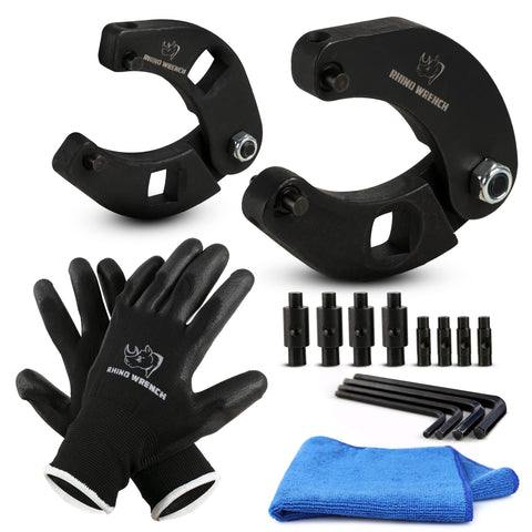 Eleon Rhino gland nut wrench large wrench provides strong leverage for hard-to-remove hydraulic nuts.