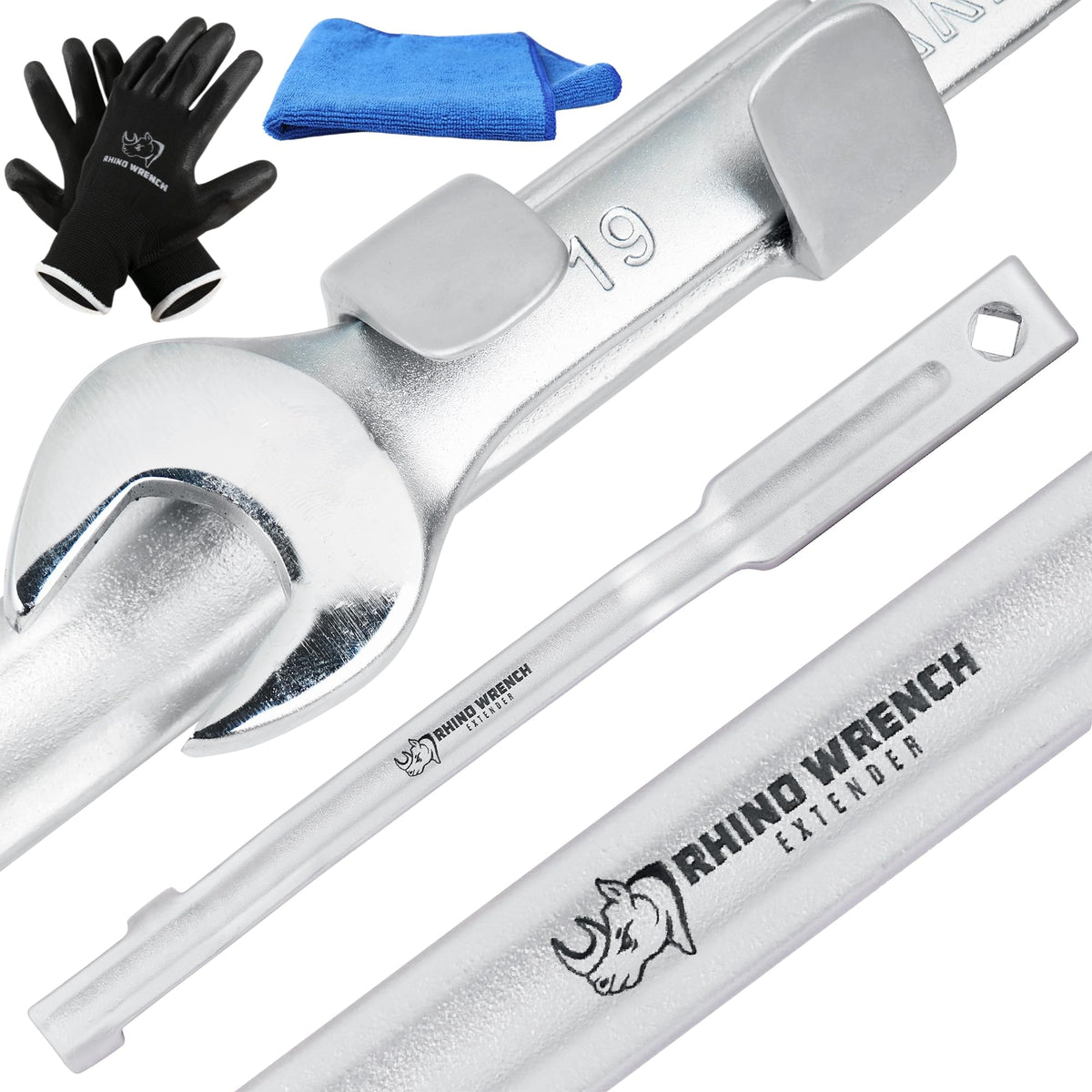 Eleon Rhino Wrench Extender offers 15-inch reach for increased torque and leverage.