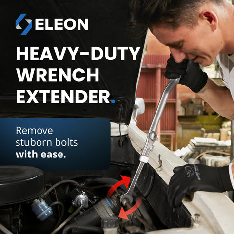 Eleon Rhino Extender and microfiber towel help keep tools and workspace clean.