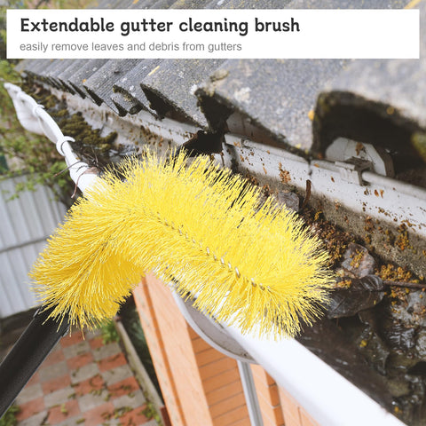 ElephantBird flexible brush head angle reaches corners and edges with ease