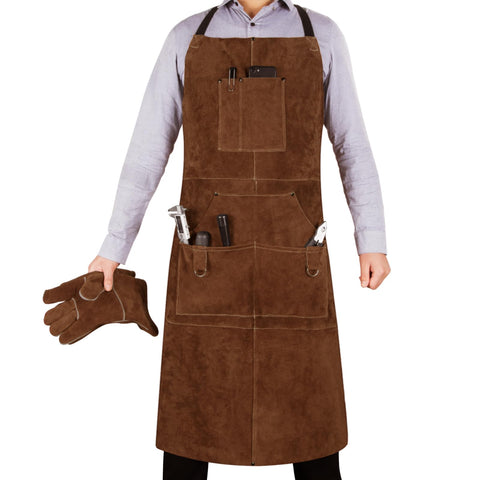 eletecpro includes 14-inch welding gloves for protection