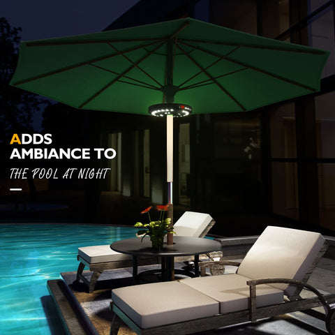 Eletorot backyard lighting accessory for evening relaxation and social gatherings.
