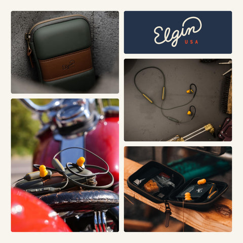 Elgin Rumble ergonomic design featuring secure fit for active work.