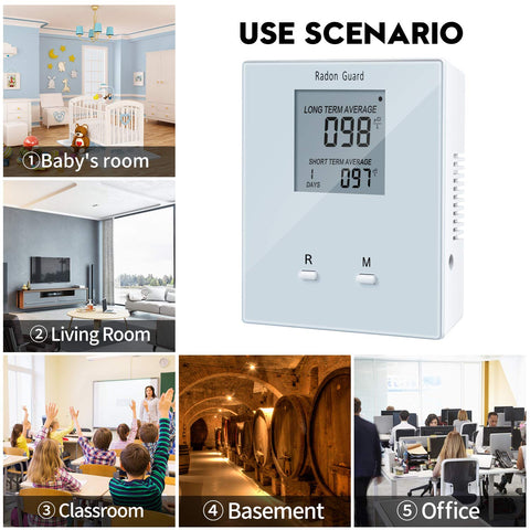 Elifecity daily on-screen radon results hint at ongoing air awareness