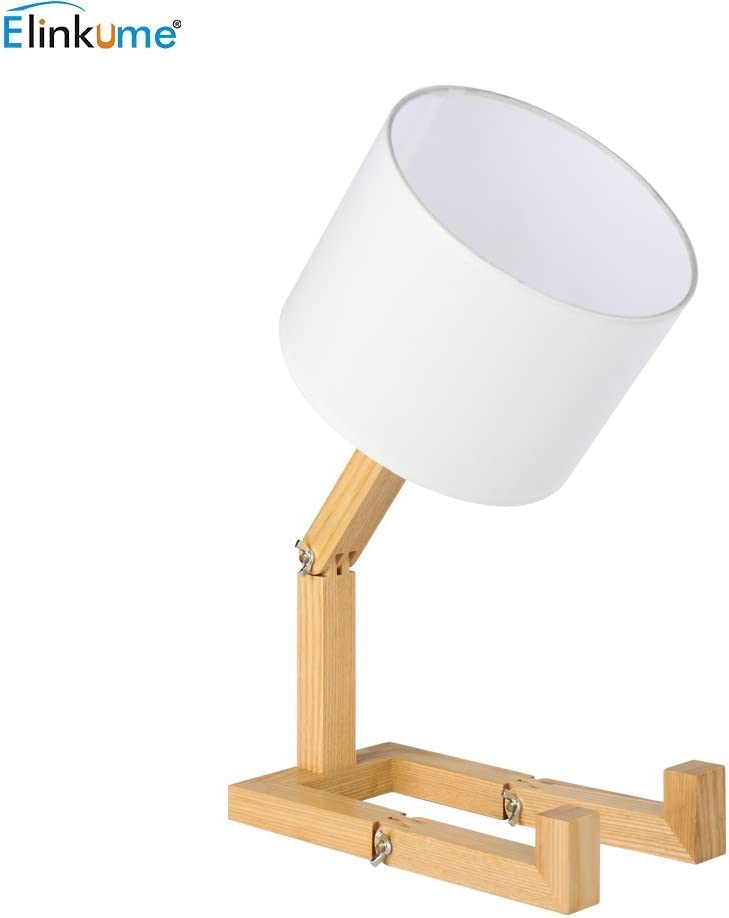 ELINKUME lamp on a desk enhances modern living spaces