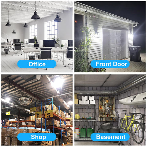 ELIVERN broad voltage range fits homes, offices, and outdoor spaces.