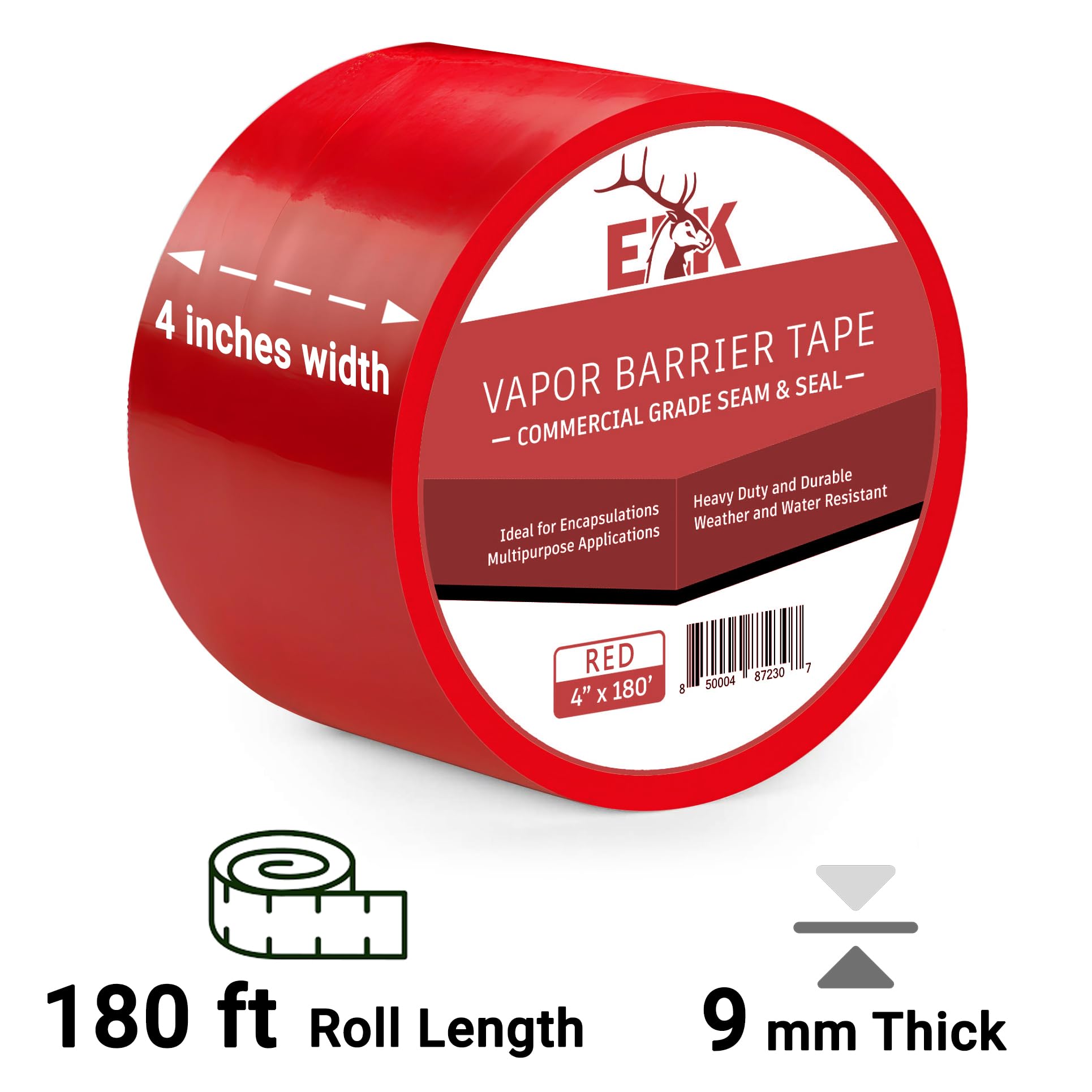 ELK UV-resistant film tape enduring sun exposure for abatement projects